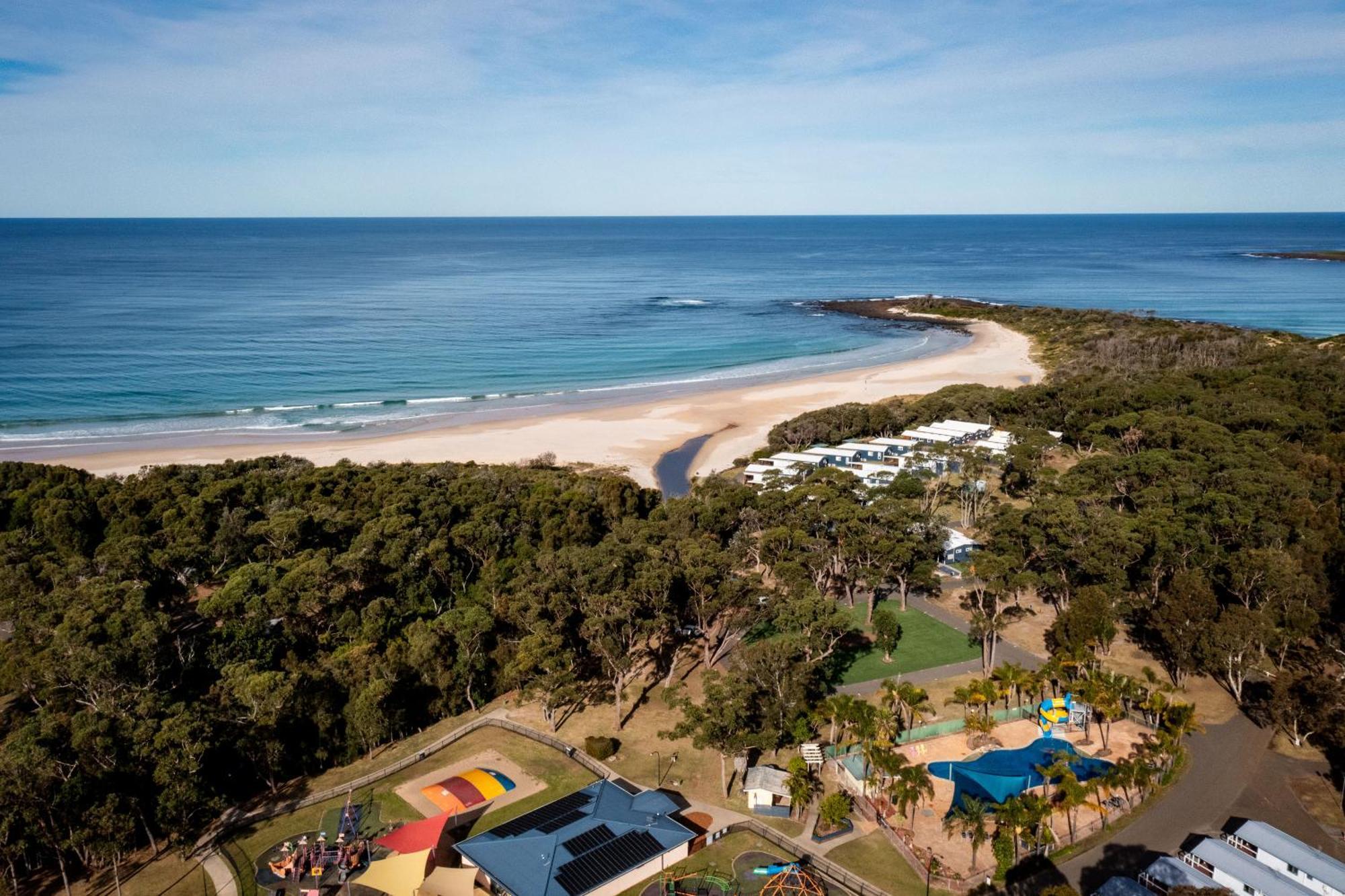 Big4 Tasman Holiday Parks - Racecourse Beach Bawley Point Kültér fotó